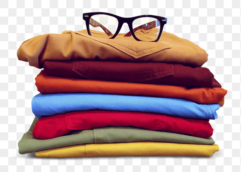 Folded clothes png sticker, transparent | Free PNG - rawpixel