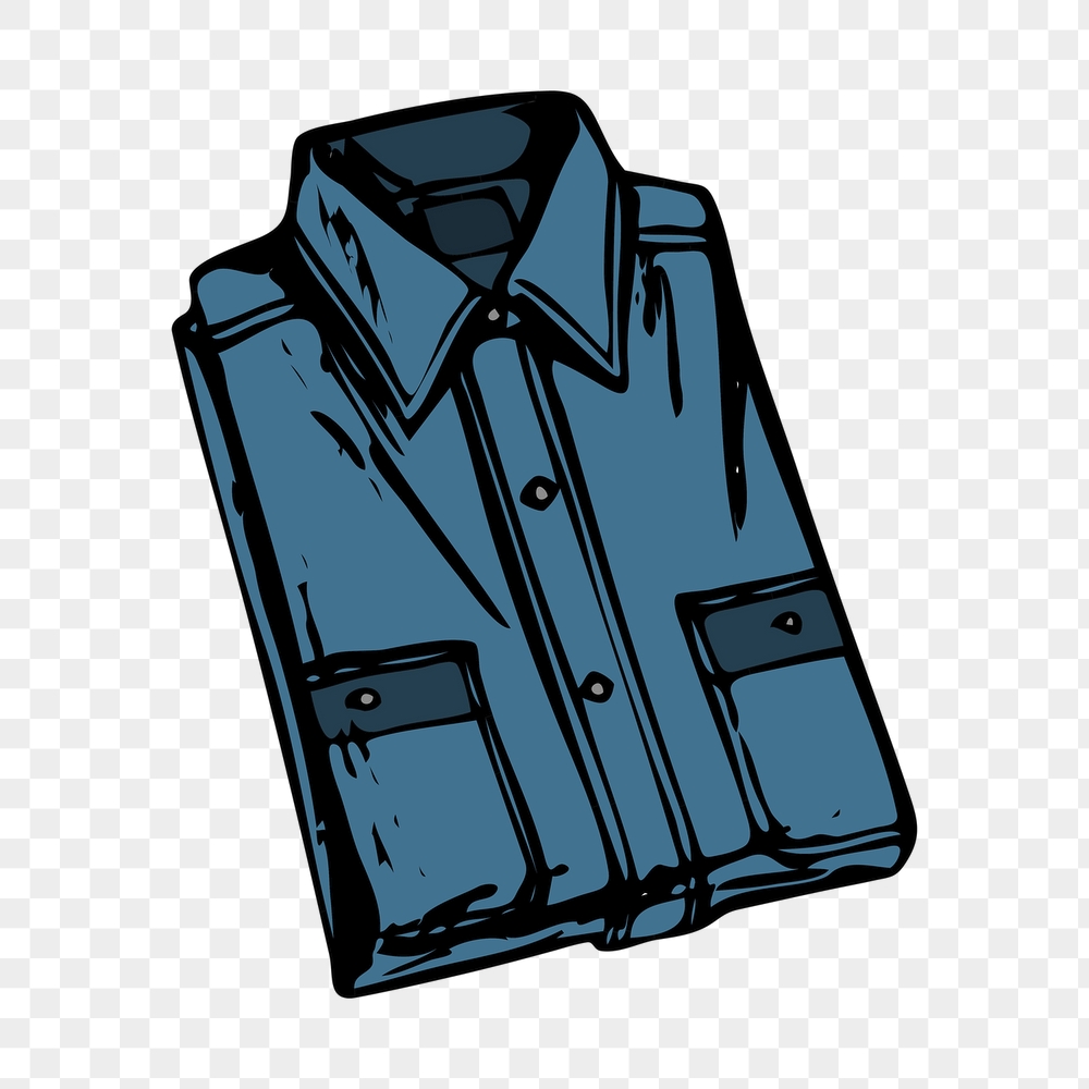 Folded shirt png sticker, apparel, | Free PNG - rawpixel