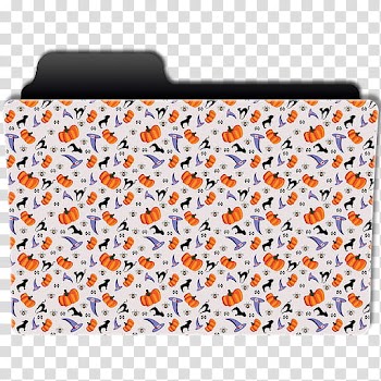 Folders Halloween, FolderHalloweenByMagiii() icon transparent background PNG clipart
