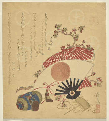 Folding-Fan Kite (ca. 1830) print | Free Photo - rawpixel
