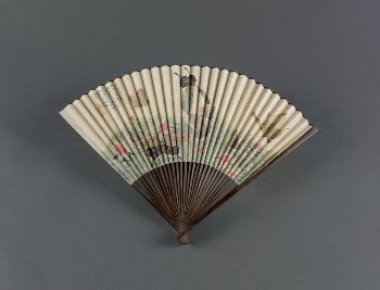 Folding Fan with Painting and | Free Photo - rawpixel