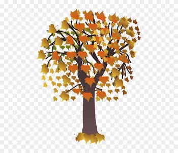 Foliage, Brown, Fall, Leaves, Nature, Orange - Maple Tree Clip Art