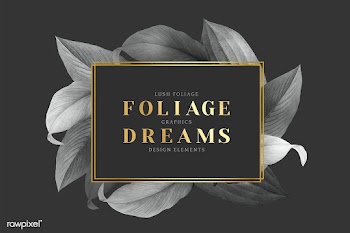 Foliage decorated frame | Free stock illustration - 595343