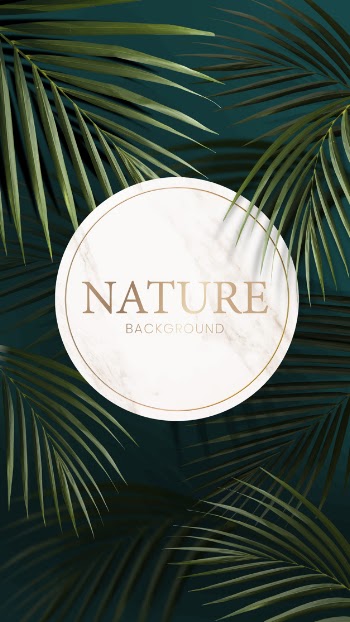 Foliage framed badge Free Vector