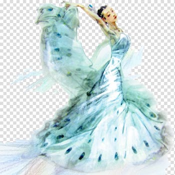 Folk dance Peacock dance, Peacock Dance Watercolor Painting transparent background PNG clipart