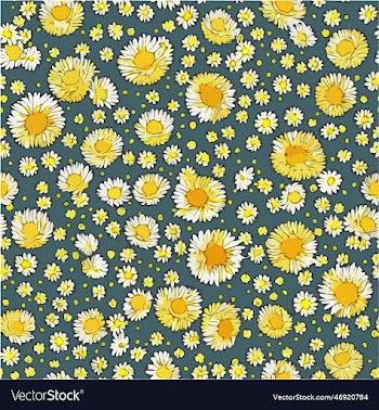 folk floral seamless pattern background