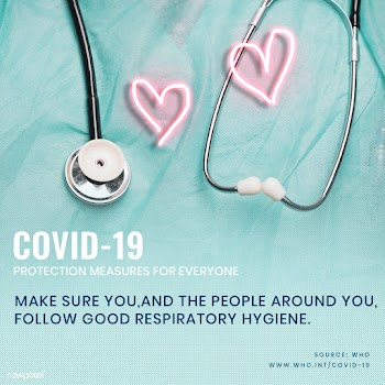 Follow good respiratory hygiene during the coronavirus outbreak social.. | Free  psd mockup - 2318837