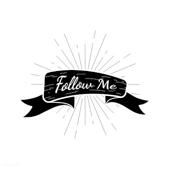 Follow me in a badge | Free stock vector - 575042