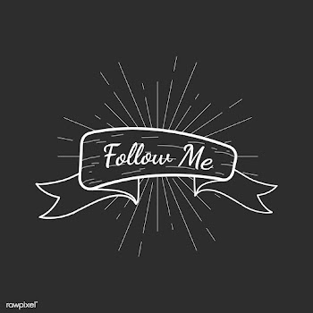 Follow me text in a badge | Free stock vector - 575078