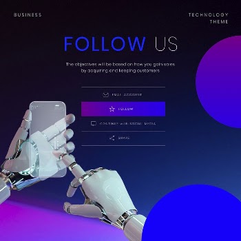 Follow us Instagram post template, | Free Vector Template - rawpixel
