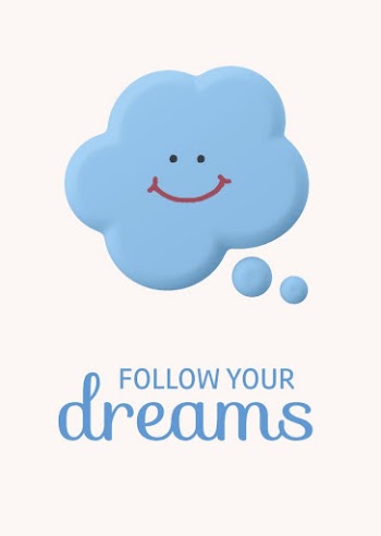 Follow your dreams poster template, | Free PSD Template - rawpixel