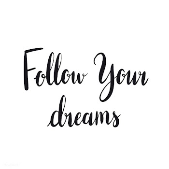 Follow your dreams typography style vector | Free stock vector - 517580