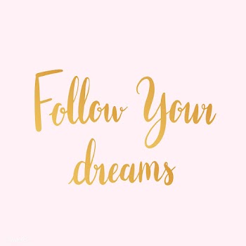 Follow your dreams typography style vector | Free stock vector - 517585