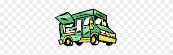 Followthatfoodtruck - Food Truck Clip Art Transparent