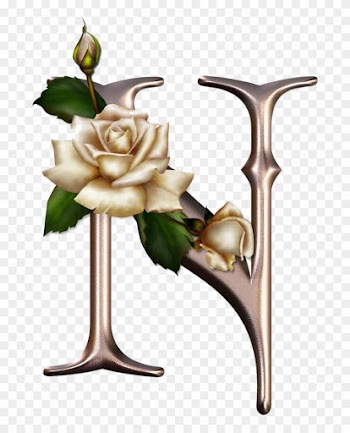 ≈ღfondos De Pantalla Y Mucho Másღ≈ - Letter N With Roses