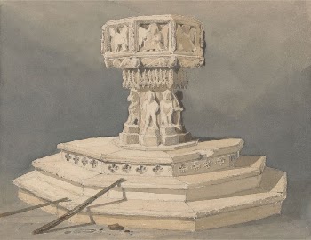 Font at Happisburgh Church, Norfolk | Free Photo - rawpixel