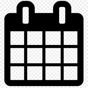 Font Awesome Calendar Font - dates 