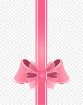 Font Design Petal Pattern - Pink Ribbon PNG Clipart Image 
