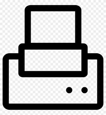 Font Fax Machine Comments - Camera Top View Icon