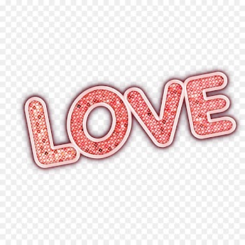 Font - love text 