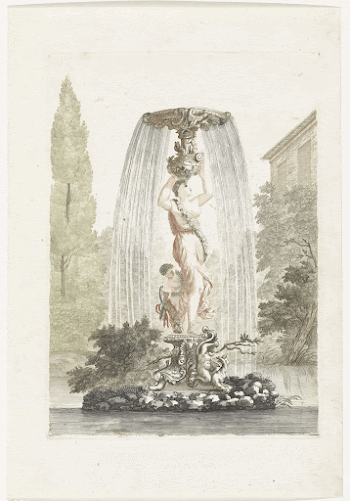 Fontein met Venus en Amor | Free Photo - rawpixel