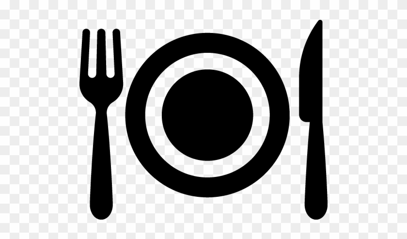 Food &amp; Drink - Food Logo Black And White