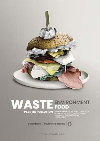 Food and environment waste pollution | Free PSD Template - rawpixel