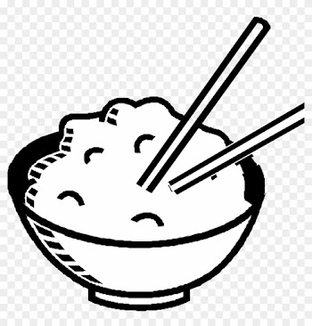 Food Black And White Clipart