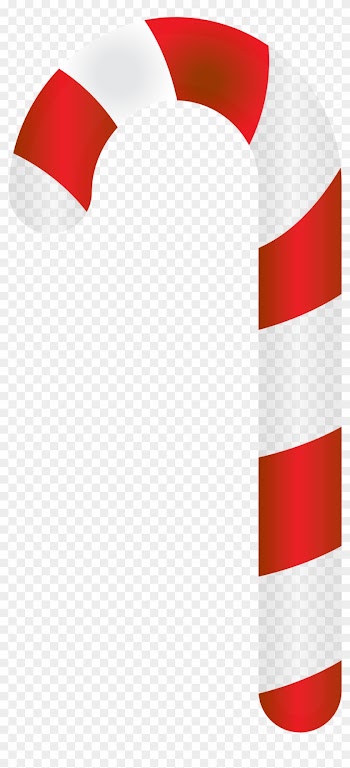 Food, Candy Candy Cane Red Christmas Holiday Xma - Bengala De Natal Png