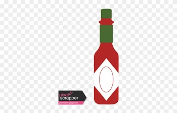 Food Day Illustration Hot Sauce - Word Art Happiness Word