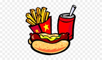 Food Decal - Foods And Drinks Cartoon