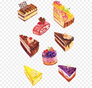 Food Dessert Drawing Illustration - cake 