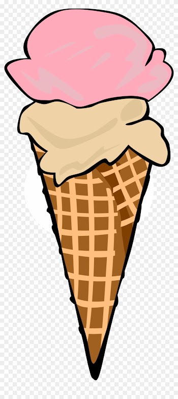 Food, Desserts, Ice Cream Cones, Waffle, - Ice Cream Cone Clip Art