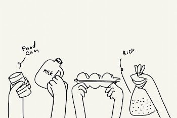 Food donation doodle charity concept… | Free stock illustration | High Resolution graphic