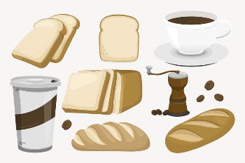 Food & drink clipart, cute | Free PSD - rawpixel