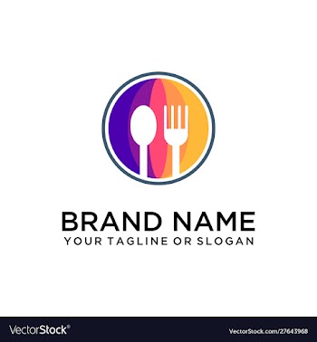 Food drink logo vector image