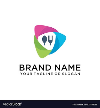Food drink logo vector image