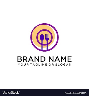 Food drink logo vector image