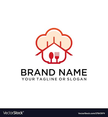 Food drink logo vector image