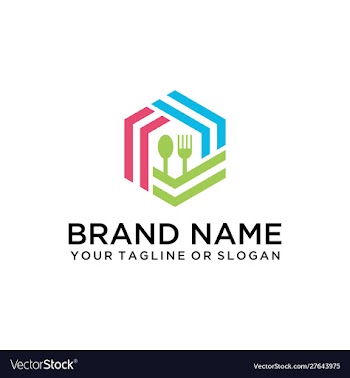 Food drink logo vector image