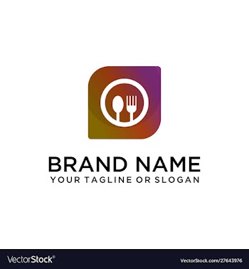 Food drink logo vector image