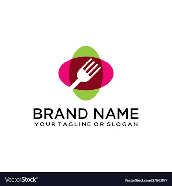 Food drink logo vector image