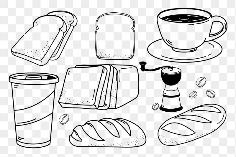 Food & drink png doodle | Free PNG - rawpixel