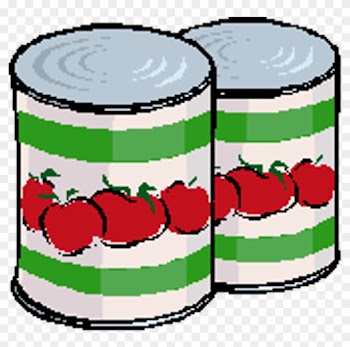 Food Drive - Clip Art Canned Food