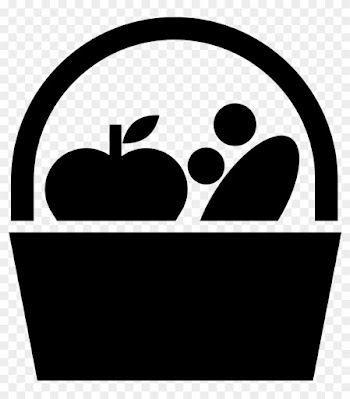Food Gift Baskets Computer Icons Fruit - Food Basket Icon Png
