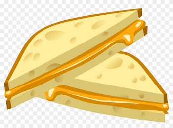 Food Grilled Cheese - Grilled Cheese Sandwich Cartoon