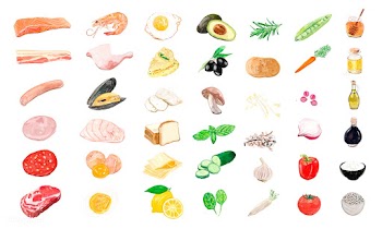 Food icons | Free stock vector - 393062