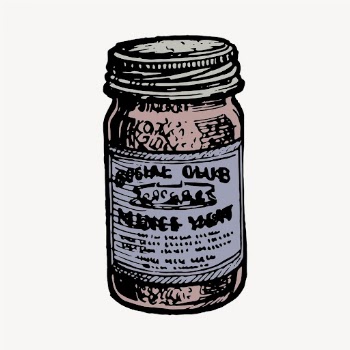 Food jar clipart, vintage food | Free Vector - rawpixel