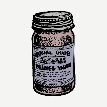 Food jar sticker, vintage object | Free PSD - rawpixel