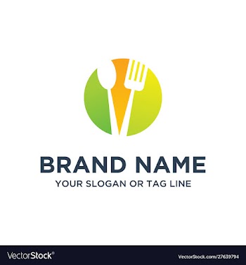 Food logo designs full color vector image